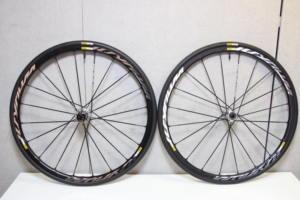 ○MAVIC マビック KSYRIUM PRO DISC カンパフリー 11s対応 クリンチャー ホイールセット 美品
