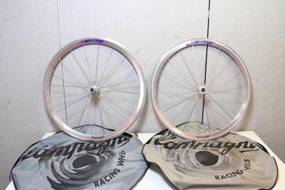 超希少!ビンテージ! ○Campagnolo カンパニョーロ VENTO カンパフリー 11s対応 クリンチャー ホイールセット_画像1