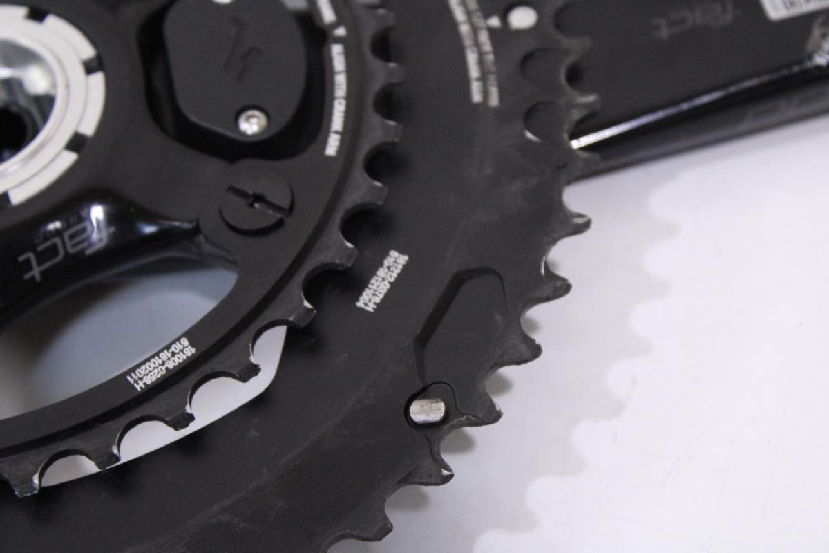 ★SPECIALIZED スペシャライズド S-WORKS POWER CRANKS 170mm 52/36T 2x11s パワーメータークランクセット BCD:110mm 超美品_画像8