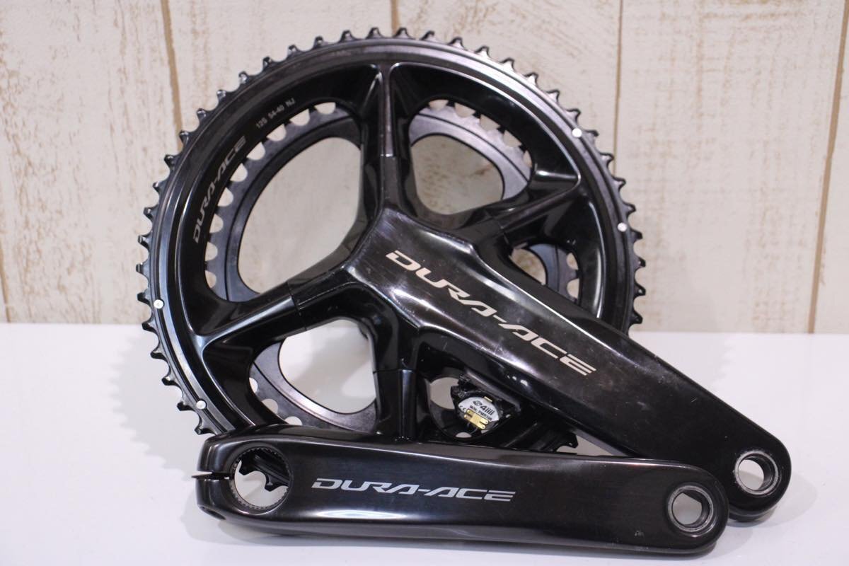 人気満点 ★SHIMANO シマノ FC-R9200 DURA-ACE 172.5mm 54/40T 2x12s 4iii 左足計測パワーメーター クランクセット BCD:100mm セット