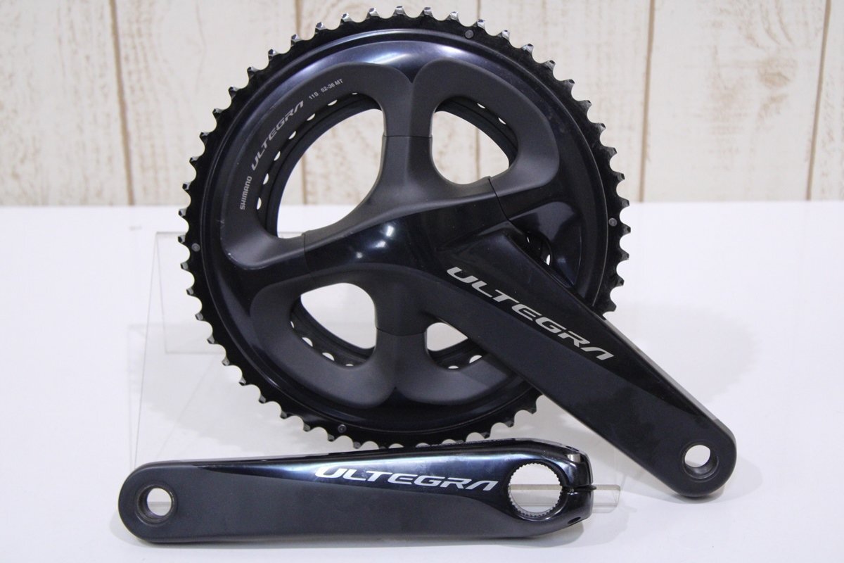 手数料安い ★SHIMANO BCD:110mm クランクセット 2x11s 52/36T 172.5mm ULTEGRA FC-R8000 シマノ セット