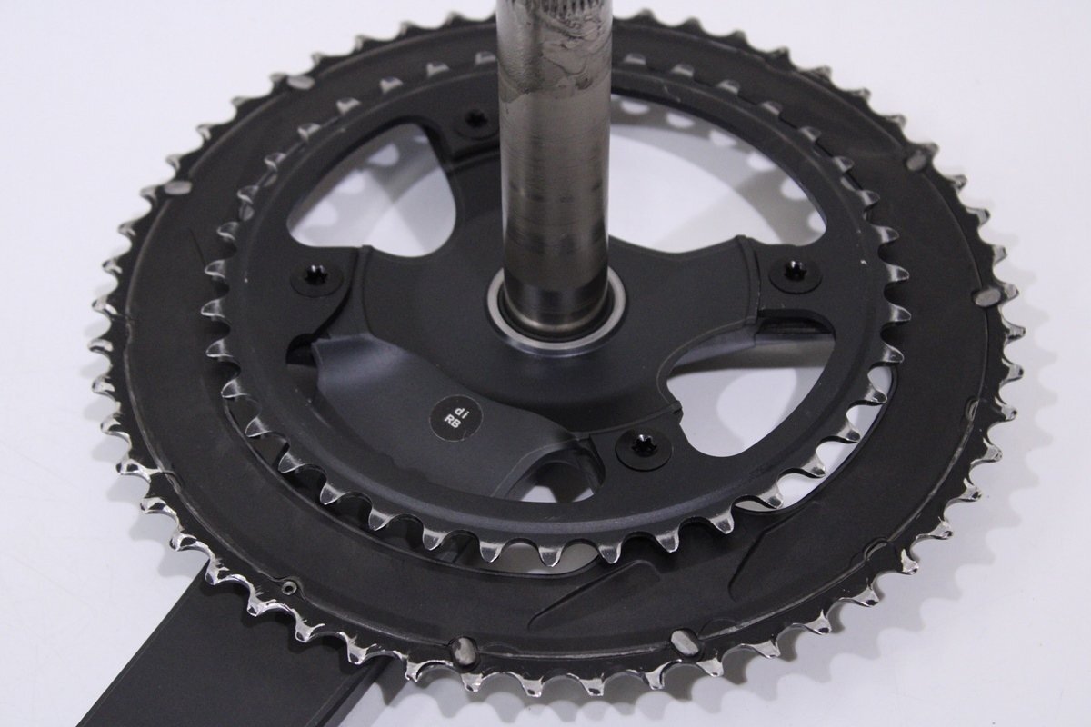 ★SHIMANO シマノ FC-R8000 ULTEGRA 175mm 53/39T 2x11s 4iiii 左パワーメーター クランクセット BCD:110mm_画像6