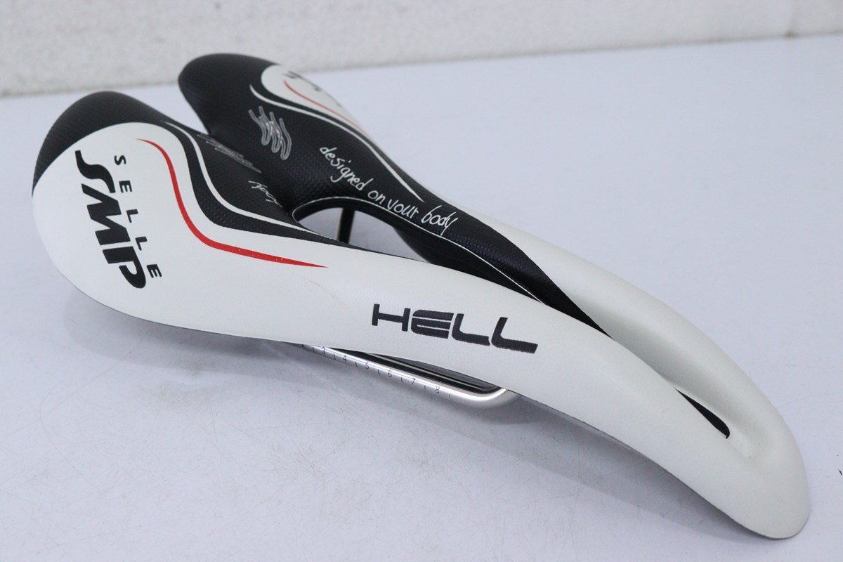 ★selle SMP HELL サドル Inox tube レール 美品_画像1