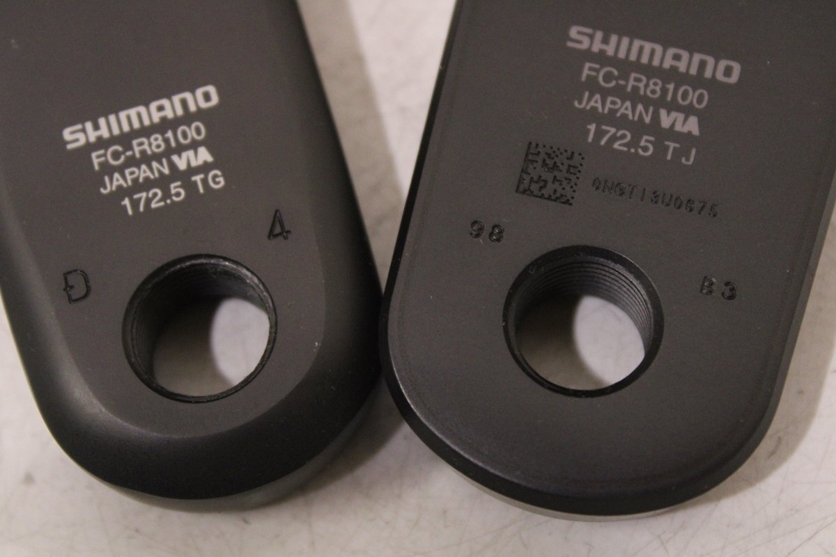 ★SHIMANO シマノ FC-R8100 ULTEGRA 2x12s 172.5mm 52/36T クランクセット 未使用品_画像10