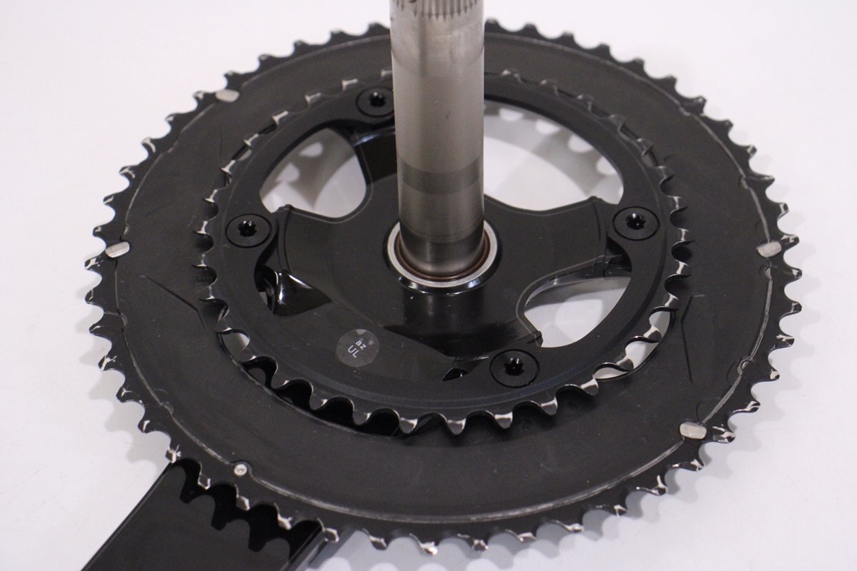 ★SHIMANO シマノ FC-R9200 DURA-ACE 165mm 50/34T 2x12s クランクセット BCD:110mm 超美品_画像6