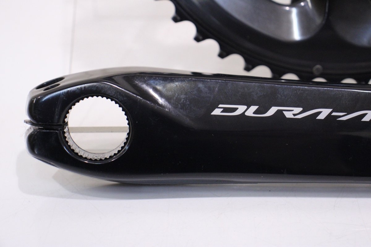 ★SHIMANO シマノ FC-R9100 DURA-ACE 165mm 50/34T 2x11s クランクセット BCD:110mm 超美品_画像5