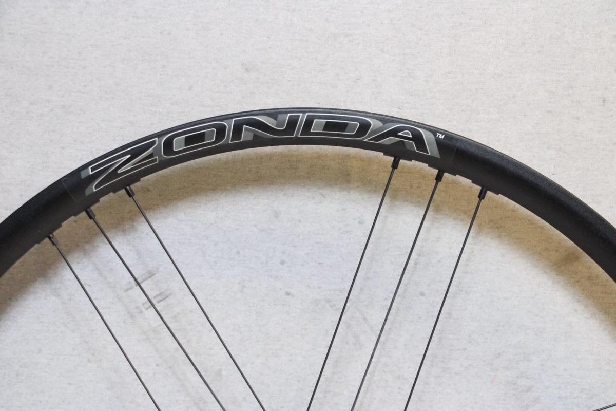 ○Campagnolo カンパニョーロ ZONDA DB シマノフリー 11s対応 クリンチャー ホイールセット 美品_画像4