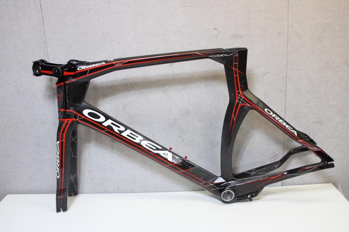 □ORBEA オルベア ORDU TT カーボンフレーム スペアパーツ多数 2014年 Lサイズ 美品_画像3