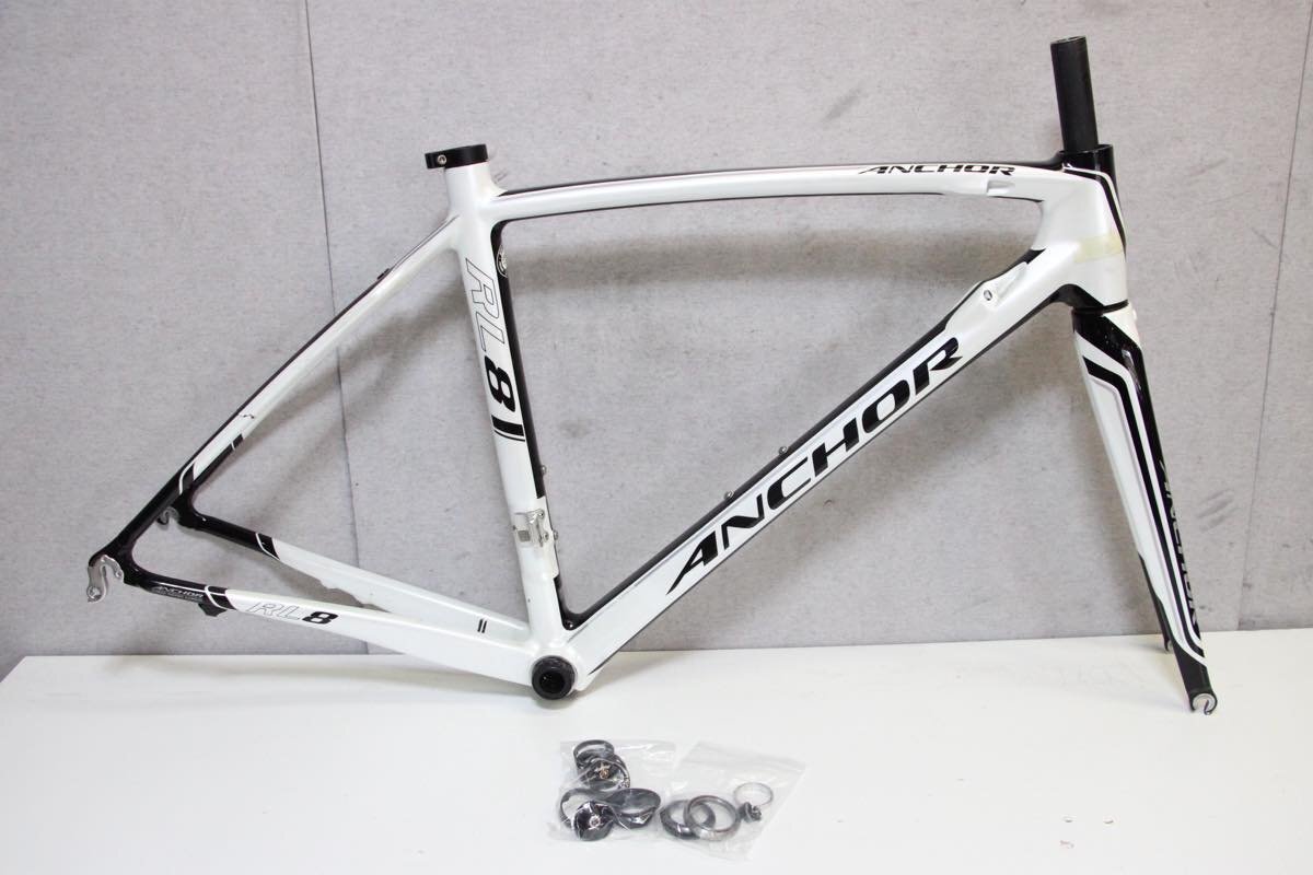 □ANCHOR アンカー RL8 カーボンフレーム 2013年モデル 480size ジャンク品
