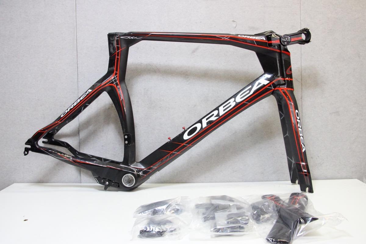 □ORBEA オルベア ORDU TT カーボンフレーム スペアパーツ多数 2014年 Lサイズ 美品_画像1