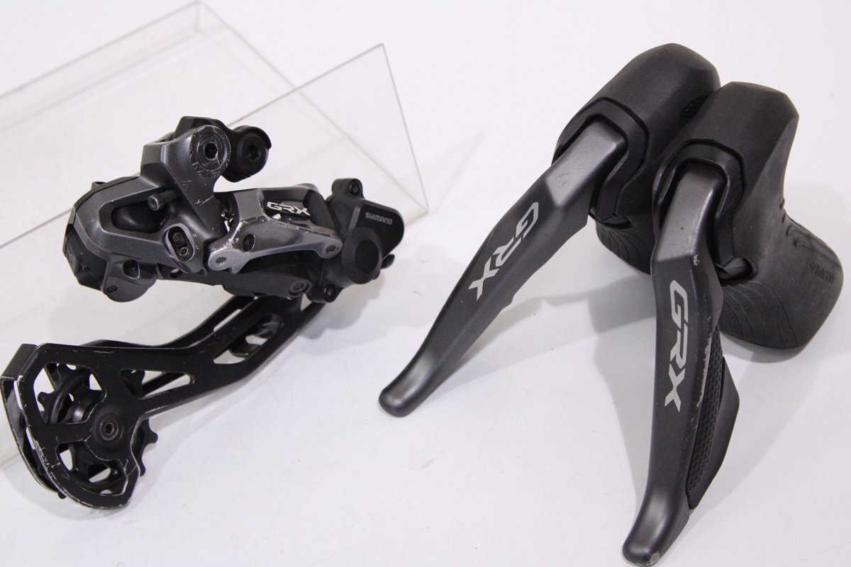 ★SHIMANO シマノ RX815シリーズ GRX 2x11s 電動Di2 油圧ディスクブレーキ STIレバー/RD 2点セット