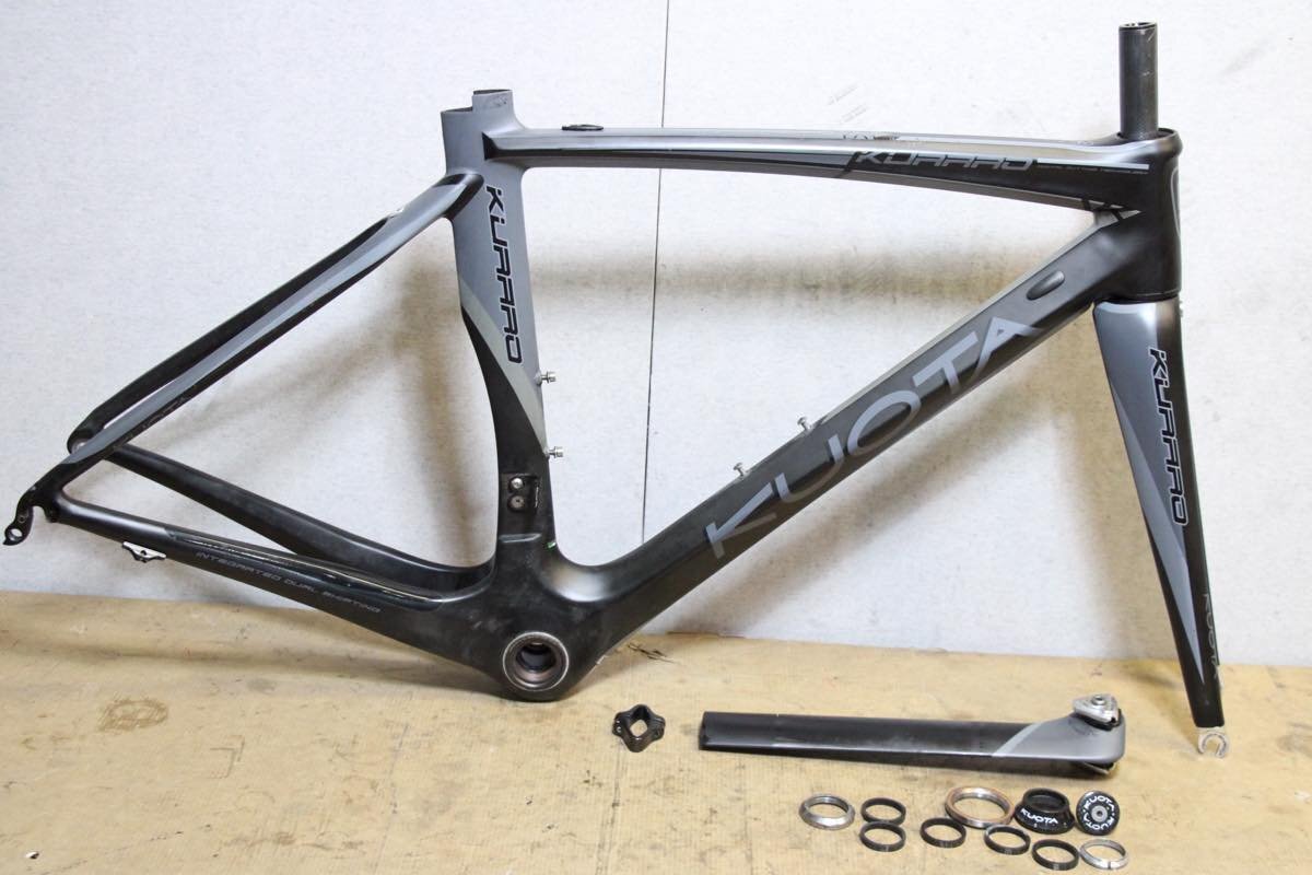 □KUOTA クォータKURARO カーボンフレーム2013年Sサイズ-–日本 □KUOTA クォータKURARO カーボンフレーム2013年Sサイズ-–日本