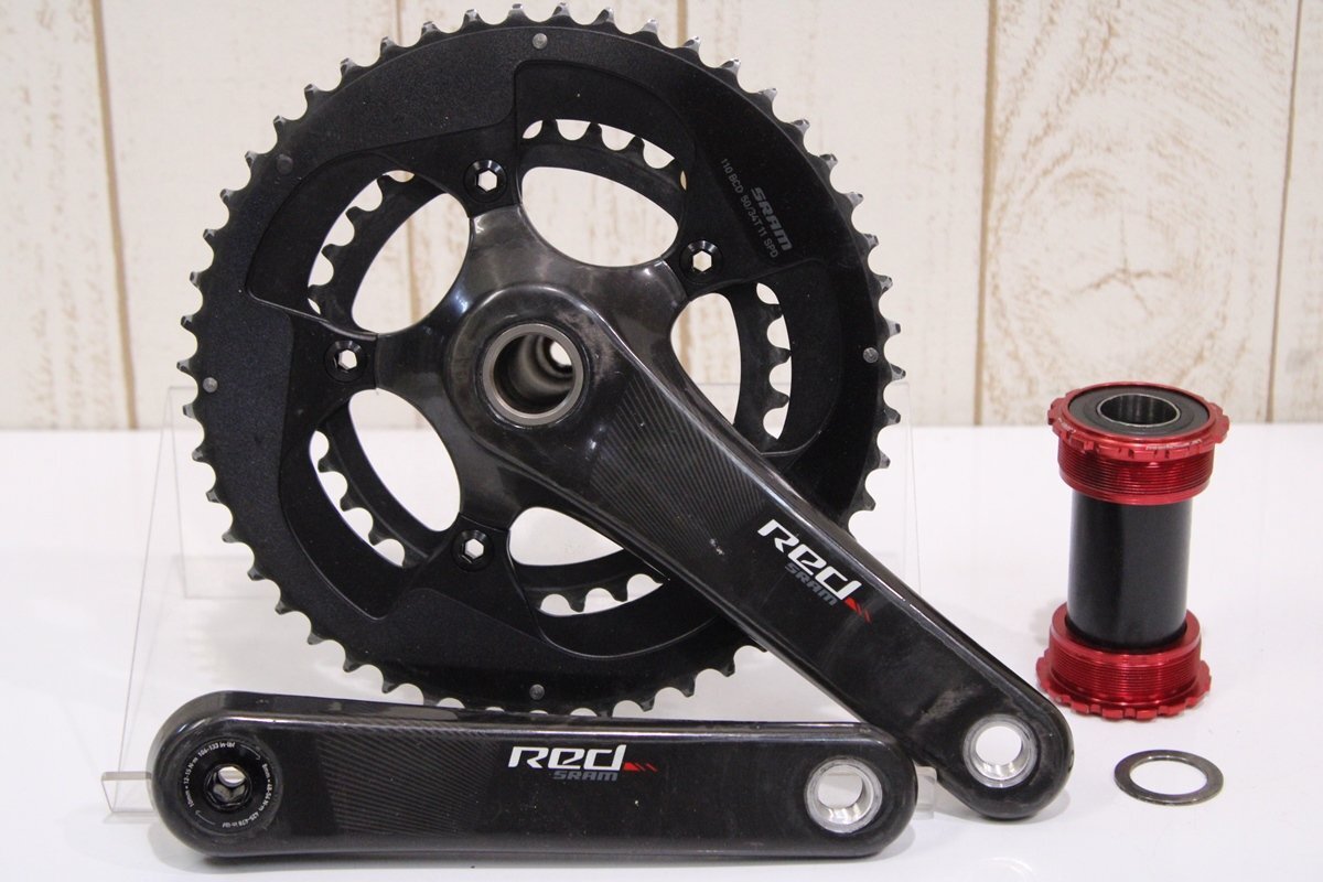 15908円 ☆SRAM スラム RED 165mm 50/34T 2x11s カーボン 15908円 ☆SRAM スラム RED 165mm 50/34T 2x11s カーボン