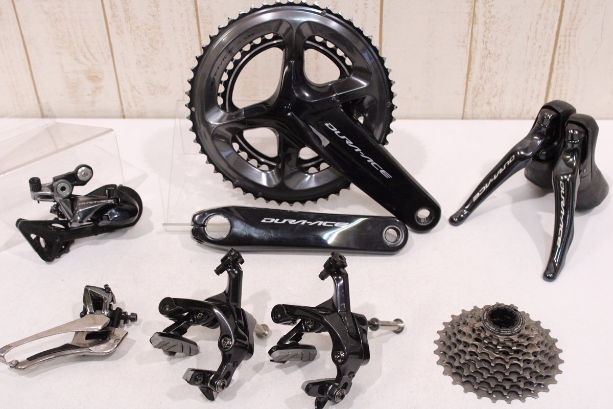 豪奢な ★SHIMANO 52/36T 172.5mm グループセット リムブレーキ 2x11s DURA-ACE R9100シリーズ シマノ パーツセット