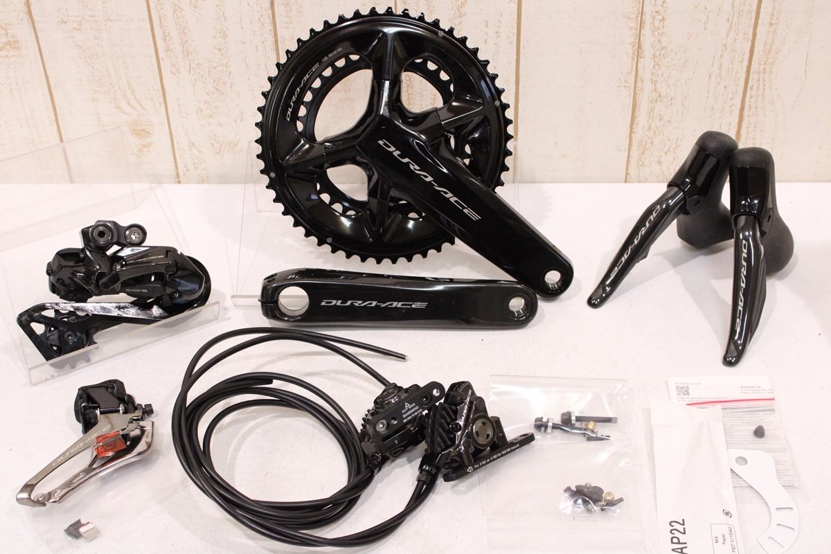 ≪超目玉★12月≫ 2x12s 電動Di2 DURA-ACE R9270シリーズ R9250 シマノ ★SHIMANO 油圧ディスクブレーキ 新車外し品 50/34T 172.5mm グループセット パーツセット