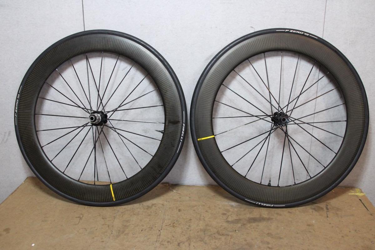 値下げ!○MAVIC マビック COMETE PRO CARBON UST シマノフリー 11s対応 チューブレス カーボンホイールセット