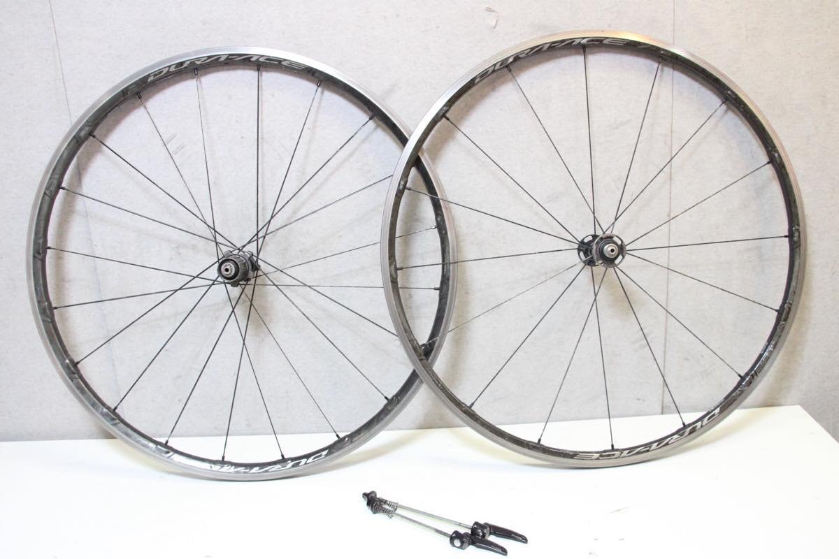 ○SHIMANO シマノ WH-R9100-C24-CL DURA-ACE シマノフリー 11s対応 クリンチャー カーボンハイブリッドリム ホイールセット