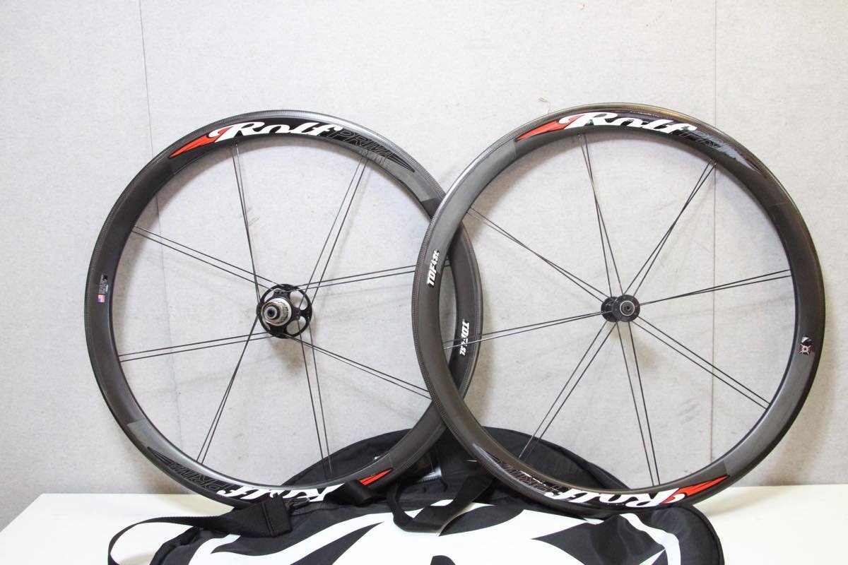 ○Rolf PRIMA ロルフプリマ TDF4SL RIM シマノフリー 11s対応 チューブラー カーボンホイールセット 美品