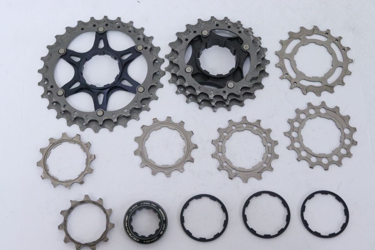 ○SHIMANO シマノ CS-R9100 DURA-ACE 11s 11-28T カセット ○SHIMANO シマノ CS-R9100 DURA-ACE 11s 11-28T カセット