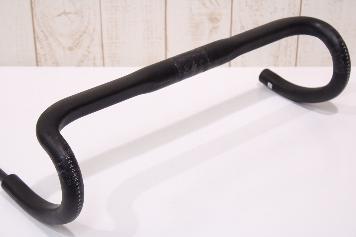 ★SPECIALIZED スペシャライズド S-WORKS SHALLOW BEND カーボンドロップハンドル 440mm(C-C) 美品