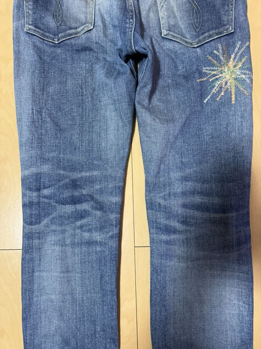 glamb Sparkler Skinny Denim / スパークラー・スキニー・ジーンズ サイズM グラム ストレッチ インディゴ _画像8