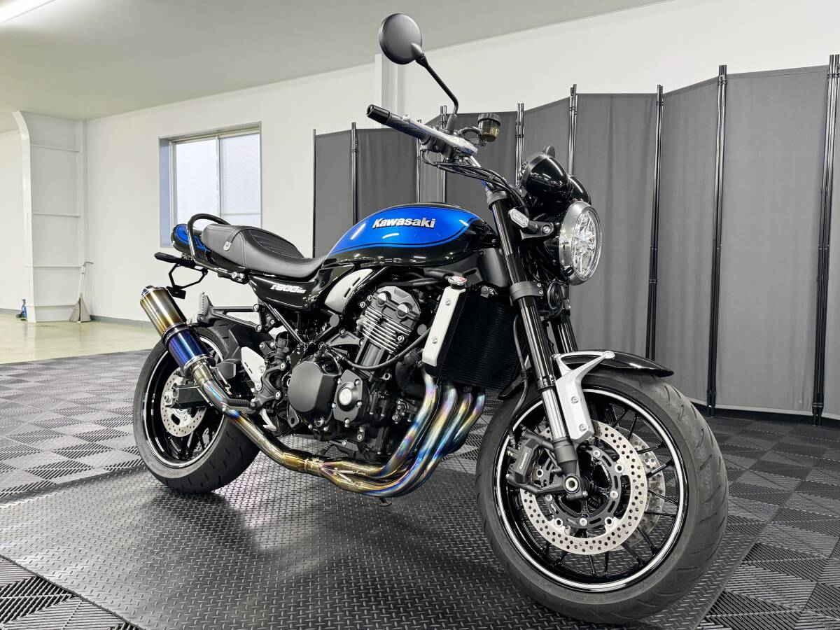 2024年モデル Z900RS 1,941km ワイバンチタンフルエキ アーキロングテール アーキフェンダーレス 純OPグラブバー他 カスタム総額39万相当_画像4