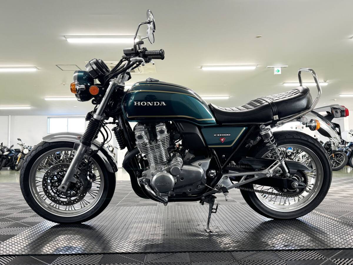 2014年 CB1100EX 24,844km オールペン モリワキフルエキ Kタイプシート Kタイプウィンカー エンジンガード他 カスタム総額54万相当_画像2