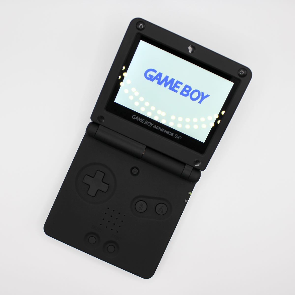  Game Boy Advance SP body IPS V7 backlight liquid crystal installing 014