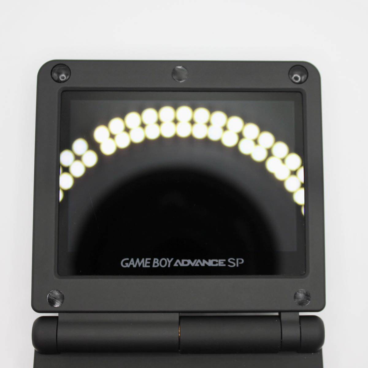  Game Boy Advance SP body IPS V7 backlight liquid crystal installing 014