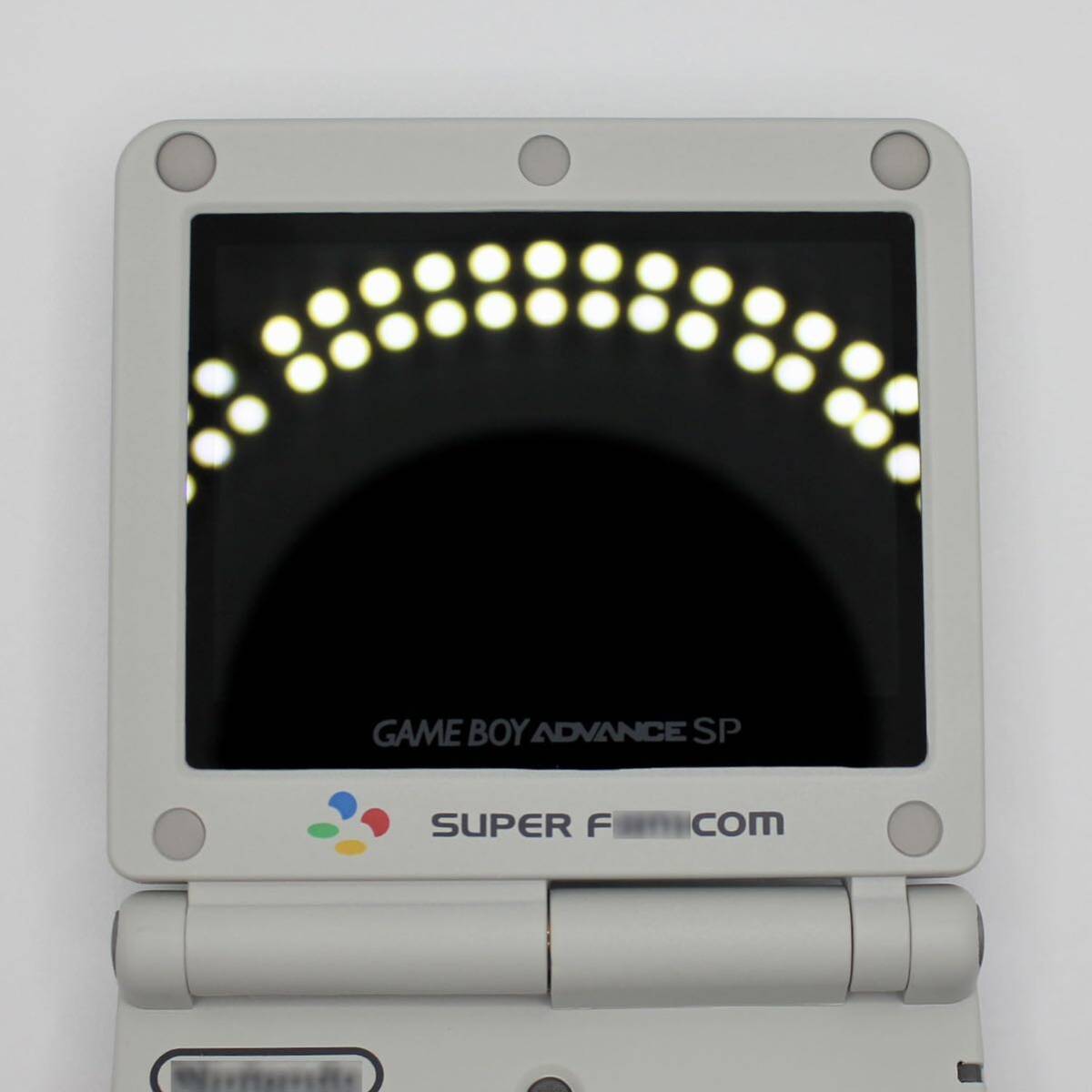  Game Boy Advance SP body IPS V7 backlight liquid crystal installing 014