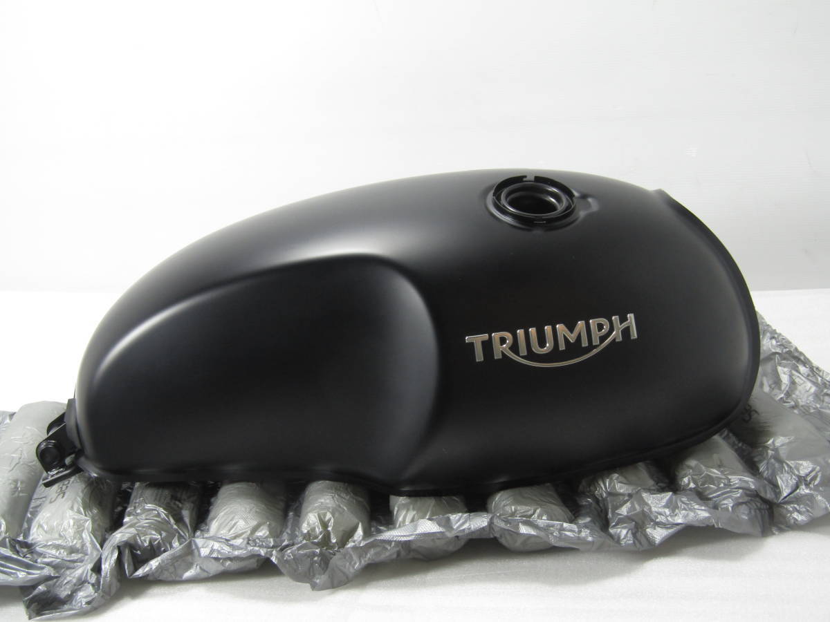 *** very beautiful goods! Triumph Thruxton 1200R original gasoline tank! mat black.