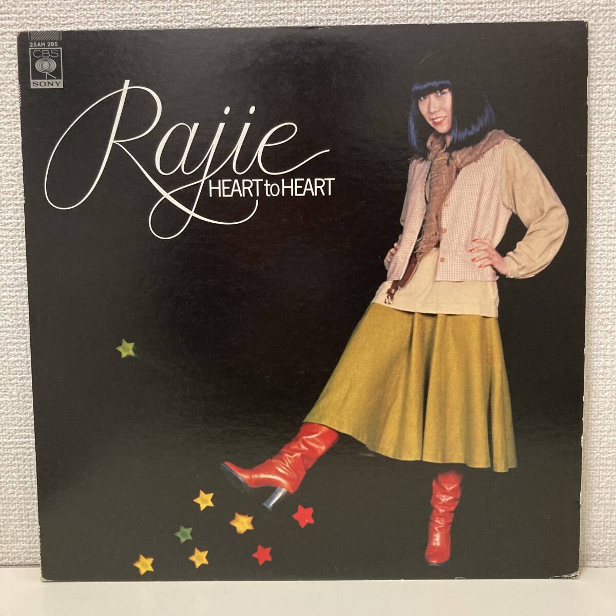 ●レコード/LP●Rajie / Heart To Heart●ラジ / ハート・トゥ・ハート●City Pop●CBS/Sony●25AH 295_画像1