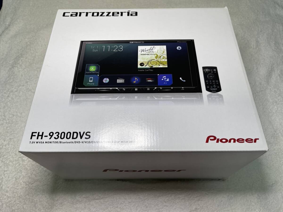 カロッツェリア(パイオニア) カーオーディオ FH-9300DVS AppleCarPlay AndroidAuto対応 2DIN CD/DVD/USB/Bluetooth_画像1