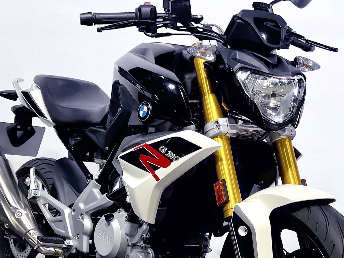 普通二輪免許で乗れる！正規極上車 BMW G310R 2018年 7865km ノーマルETC付 コスミックブラック 動画有 全国通販可 3.9％低金利ローン150回_画像1