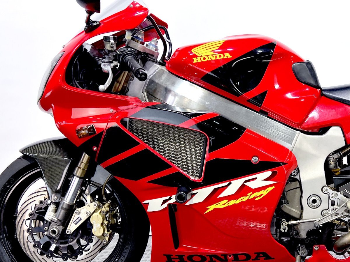 希少低走行 VTR1000SP-1 逆車 スーパーバイク市販モデル bremboキャリパー SUNSTARローター他 動画有 全国通販可 3.9％低金利ローン150回_画像1