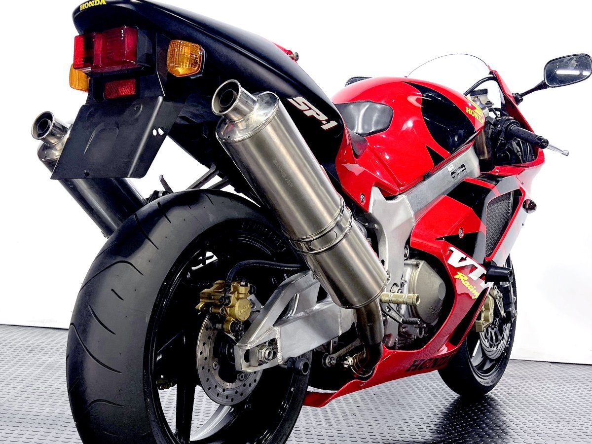 希少低走行 VTR1000SP-1 逆車 スーパーバイク市販モデル bremboキャリパー SUNSTARローター他 動画有 全国通販可 3.9％低金利ローン150回_画像10