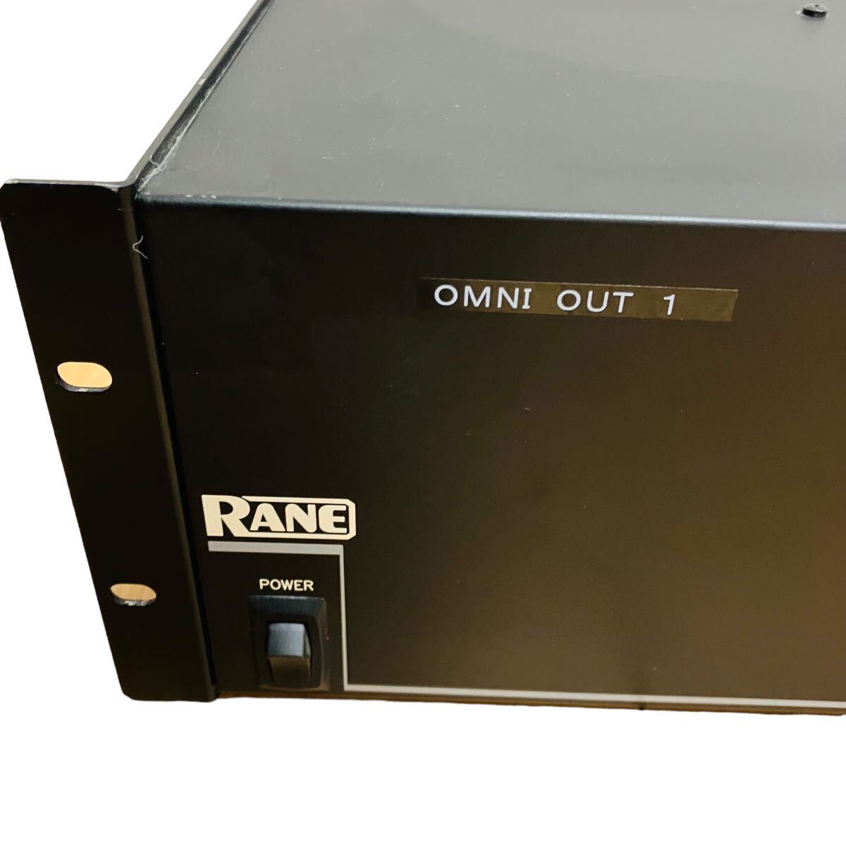 RANE MA 6S 6チャンネルマルチアンプ　通電確認　ジャンク_画像4