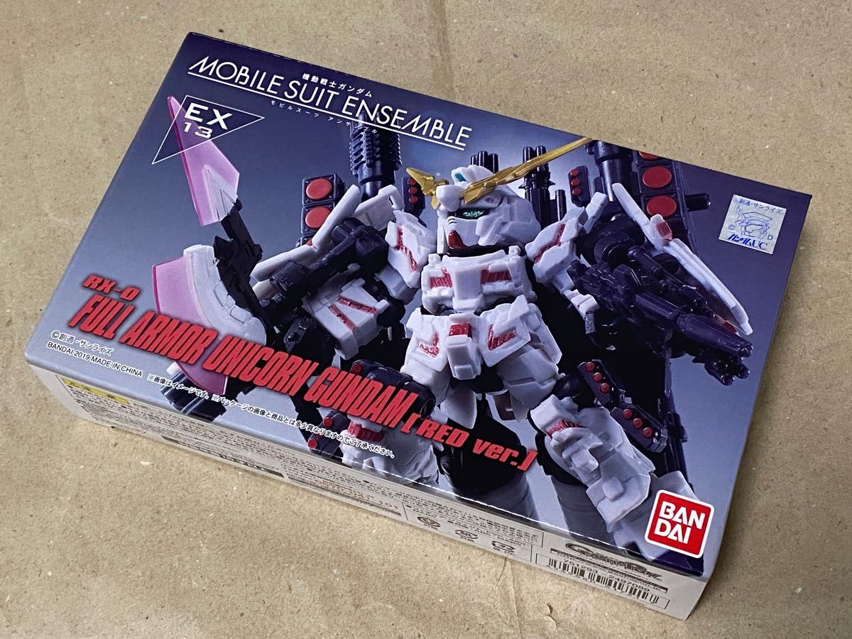 【即購入歓迎】MOBILE SUIT ENSEMBLE EX13 フルアーマーユニコーンガンダム Red.ver