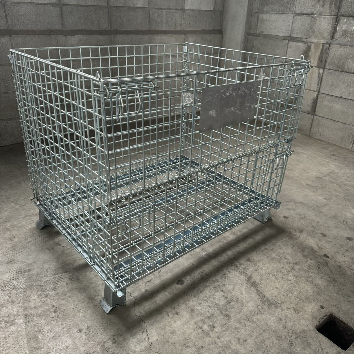 奈良県葛城市発】中古 メッシュパレット 800×1000×850 5台セット