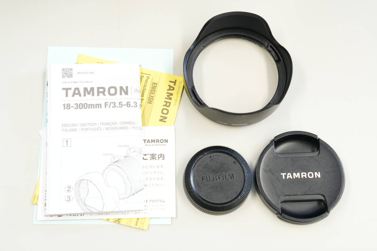 【Xマウント】タムロン TAMRON Model B061 18-300mm F/3.5-6.3 Di III-A VC VXD 富士フイルム FUJIFILMの画像2