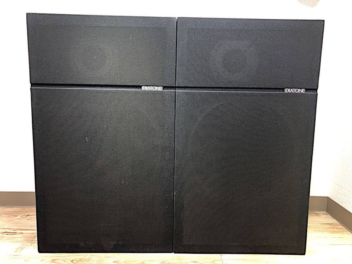 4/090[ scratch * dirt equipped ] DIATONE 2way speaker pair DS-30B Mitsubishi audio equipment 160 size ×2 mouth 