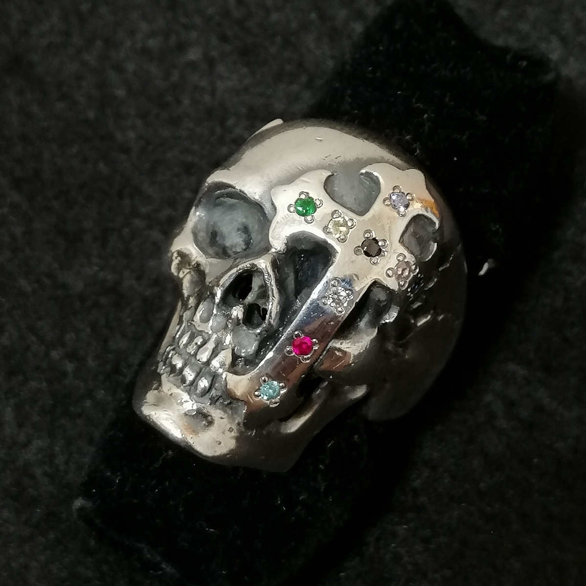  magical дизайн Number Nine NUMBER (N)INE magical Design Skull кольцо кольцо 16.5 номер silver950/ серебряный 950