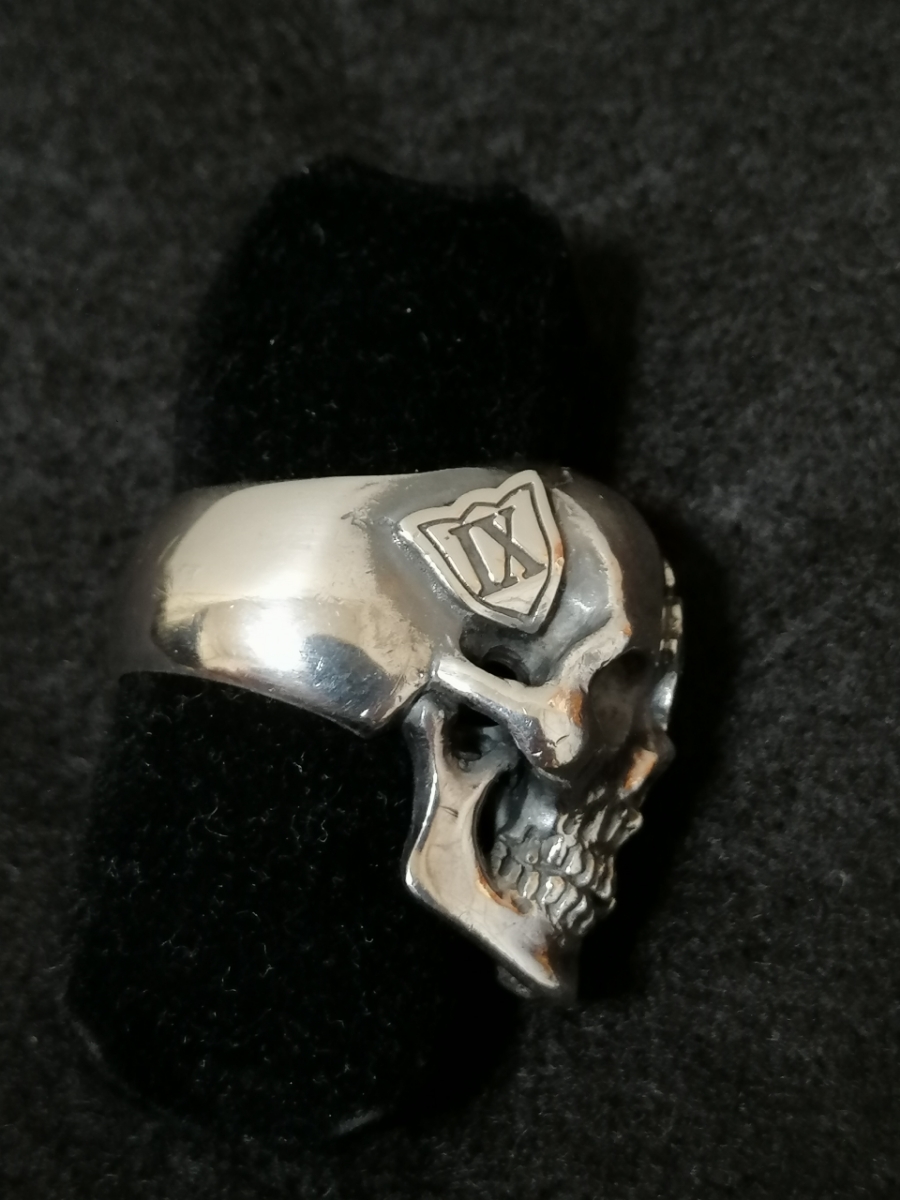  magical дизайн Number Nine NUMBER (N)INE magical Design Skull кольцо кольцо 16.5 номер silver950/ серебряный 950