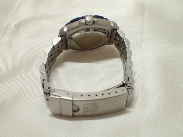 5056[T]TAG HEUERタグホイヤー/フォーミュラ１/レディース腕時計/370.508/プロフェッショナル 200ｍ/ブルー系の画像7