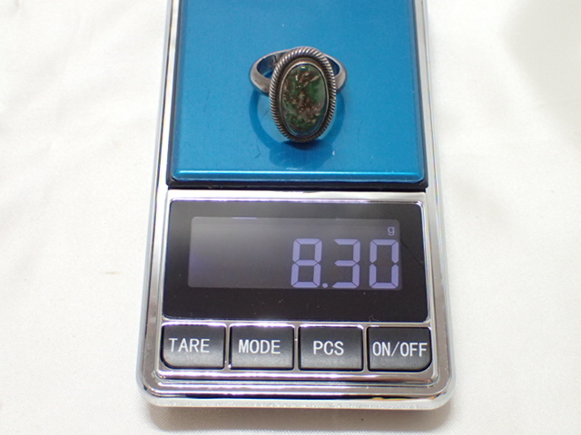 5166[T] Navajo группа индеец ювелирные изделия Terry мульти- nesTerry Martinez бирюзовый кольцо STERLING серебряный аксессуары /15 номер!