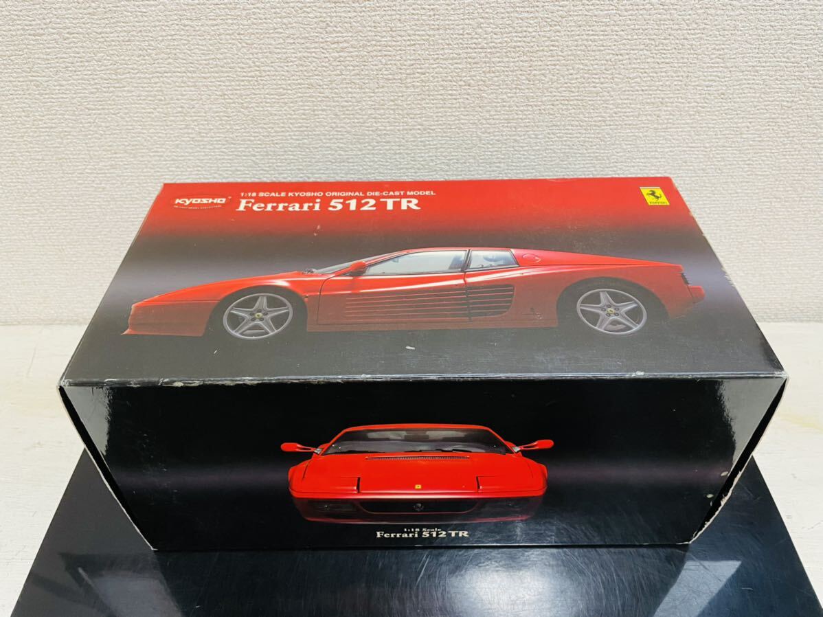 1/18 Kyosho Ferrari 512TR красный номер товара K08423R Kyosho Ferrari