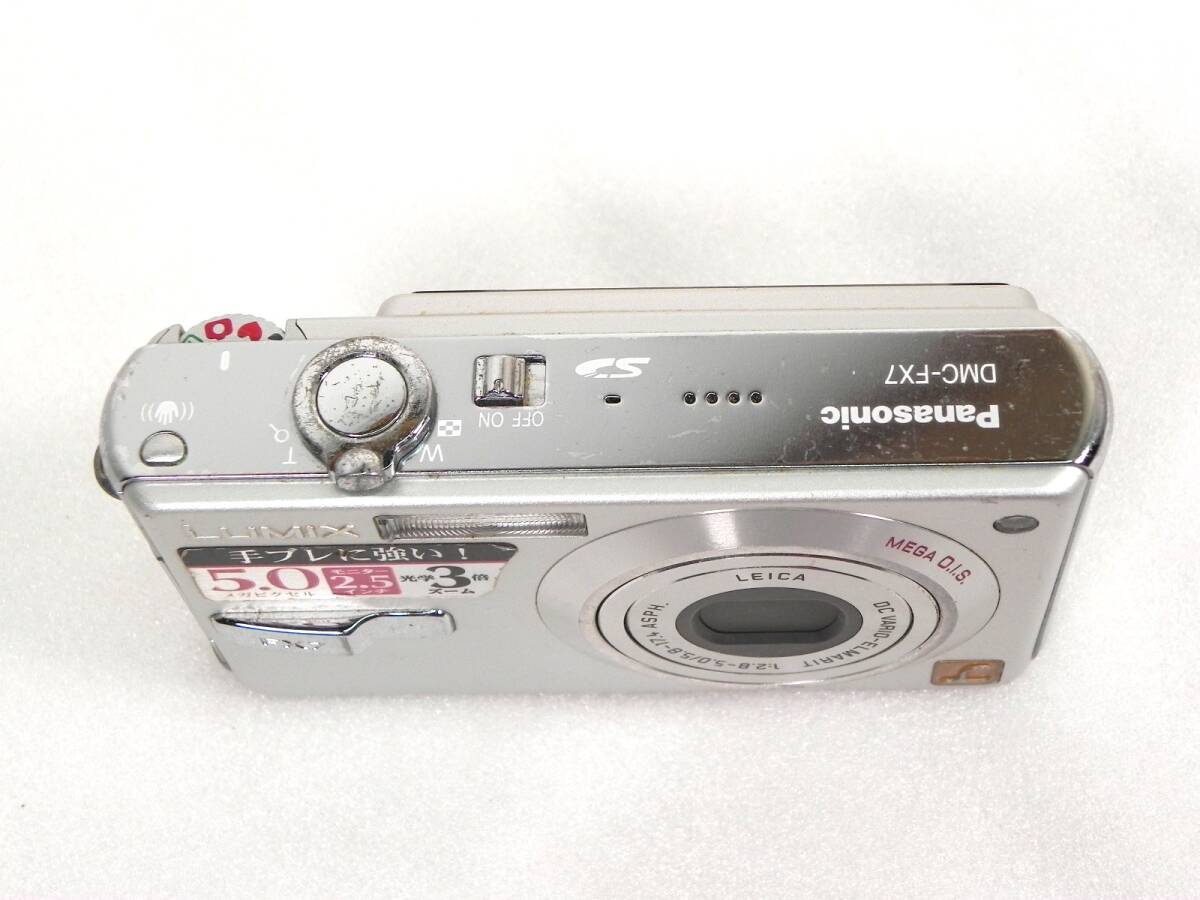 [R776]Panasonic/パナソニック LUMIX コンパクトデジタルカメラ DMC-FX7_画像2