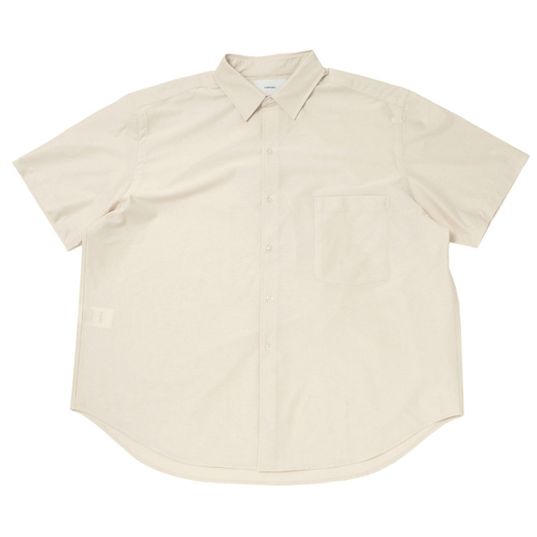 カネマサ KANEMASA ハイゲージニット半袖シャツ Royal Ox Dress Jersey shirt S/S エクリュ 1(S) （Graphpaper Yonetomi Ryo Takashimaの画像3