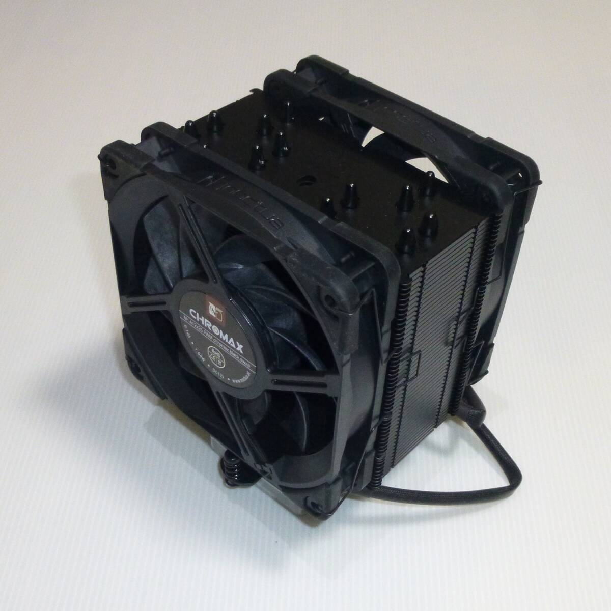 *CPU cooler,air conditioner Noctua NH-U12A chromax.black* 12cm fan air cooling strongest Class LGA1700 correspondence 