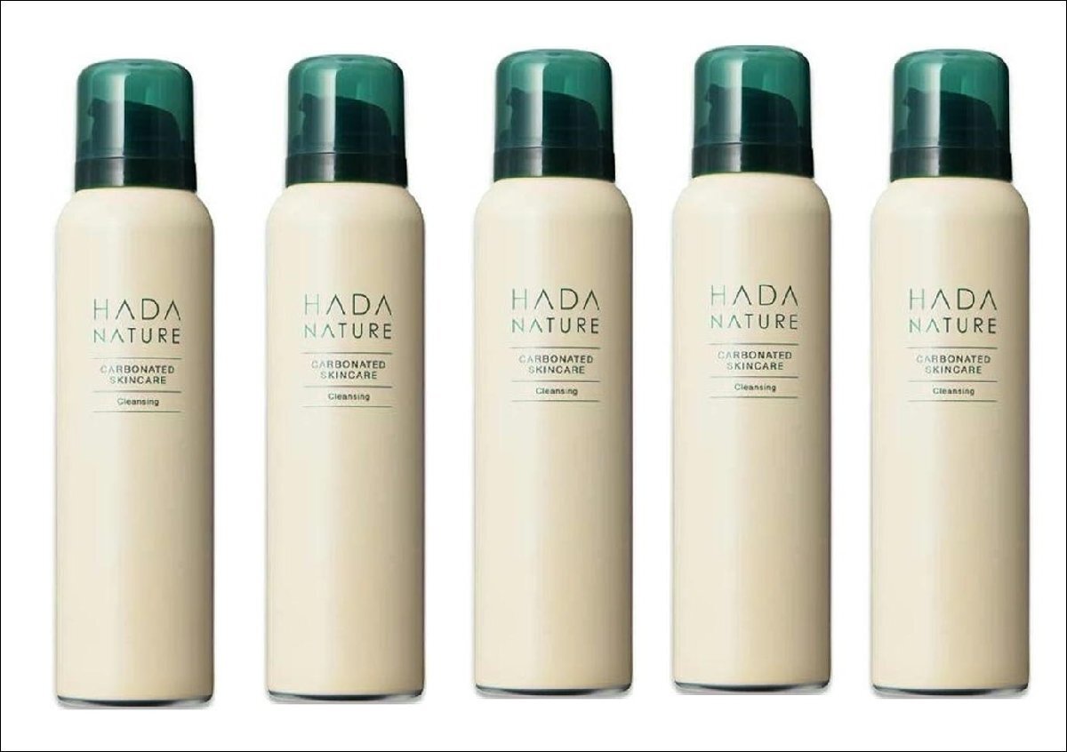 【定価1990円×5個】HADA　NATURE/肌ナチュール　炭酸ホットクレンジング　47g　新品_画像1